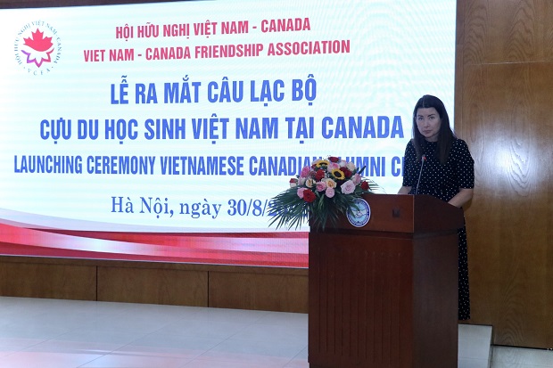 Video: Lễ ra mắt Câu lạc bộ Cựu du học sinh Việt Nam tại Canada.