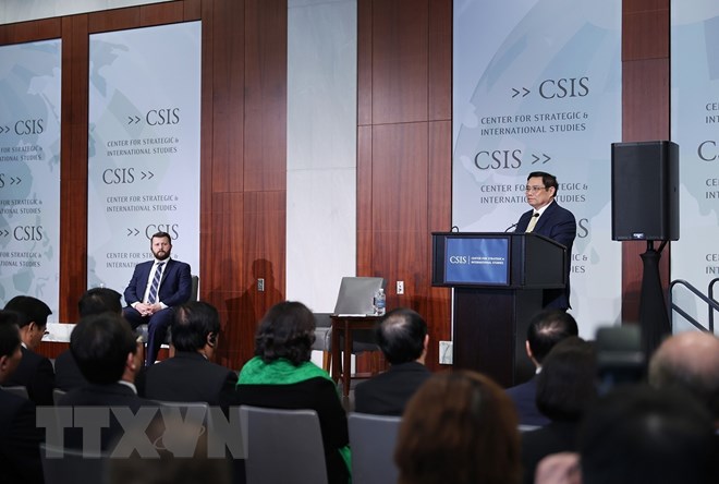 Thủ tướng Phạm Minh Chính có bài thuyết trình tại CSIS Hoa Kỳ