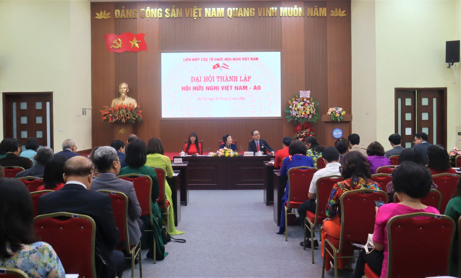 Đại hội thành lập Hội Hữu nghị Việt Nam - Áo