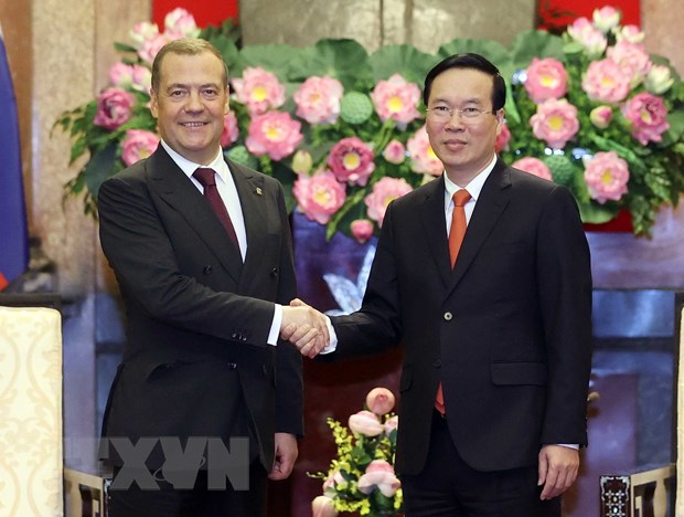 Ông Dmitry Medvedev: Nga rất coi trọng quan hệ với Việt Nam