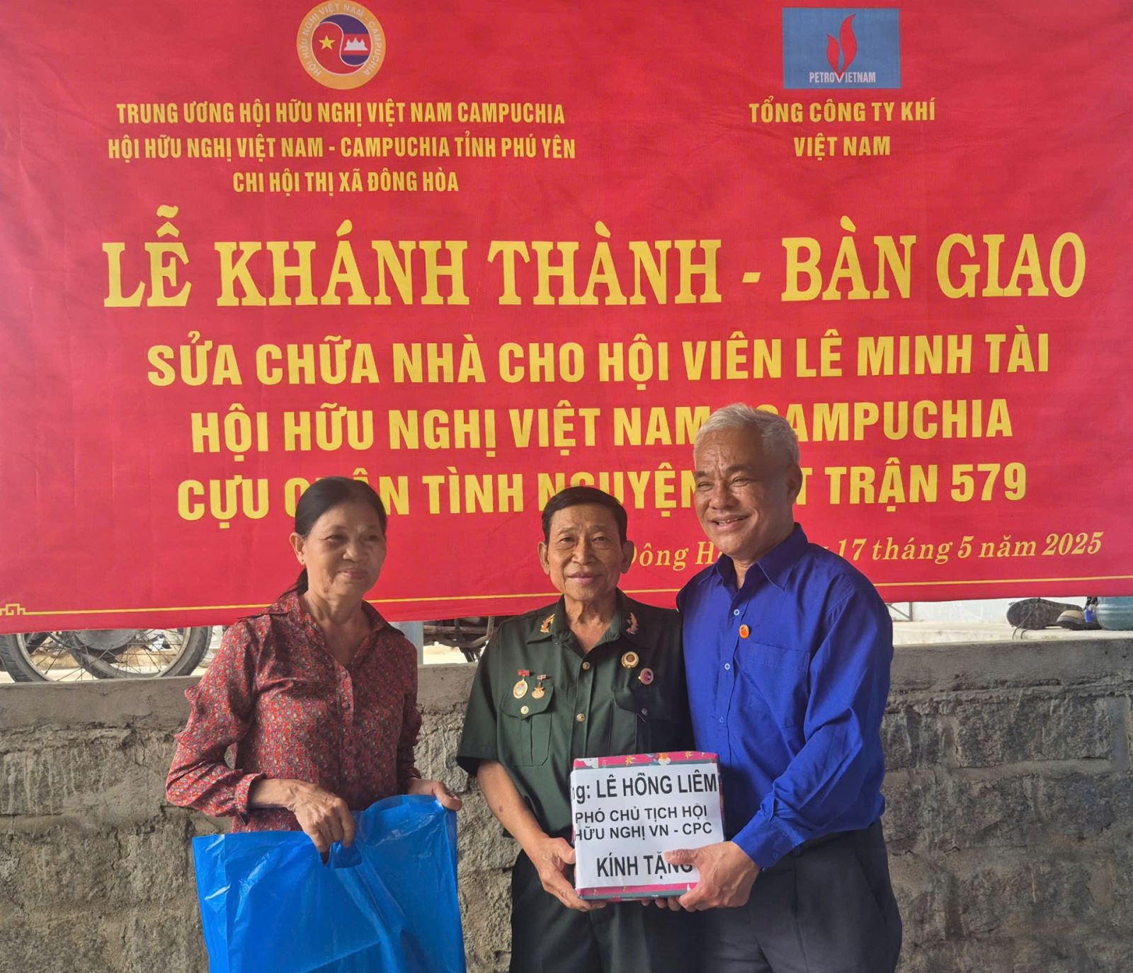 Thêm nhiều mái ấm cho hội viên Hội hữu nghị Việt Nam - Campuchia