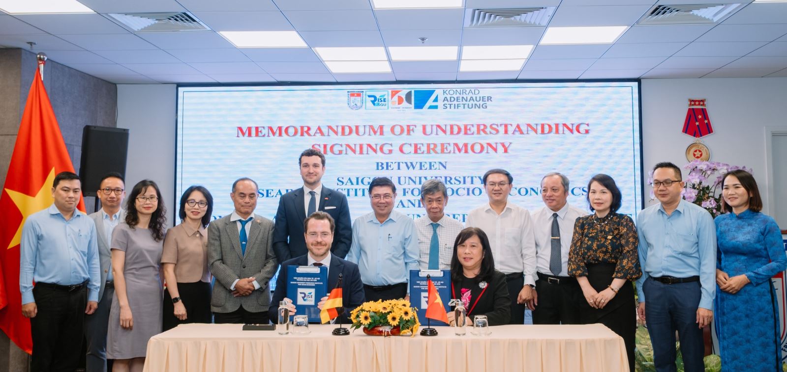 Thêm trường đại học Việt Nam hợp tác với Quỹ Konrad Adenauer Stiftung của Đức