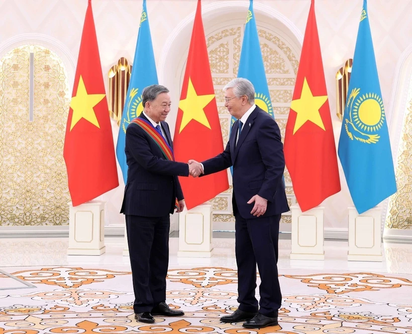 Tuyên bố chung về quan hệ Đối tác chiến lược Việt Nam-Kazakhstan