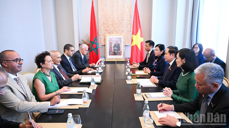 Việt Nam - Morocco thúc đẩy ký Biên bản ghi nhớ hợp tác giữa hai hội hữu nghị