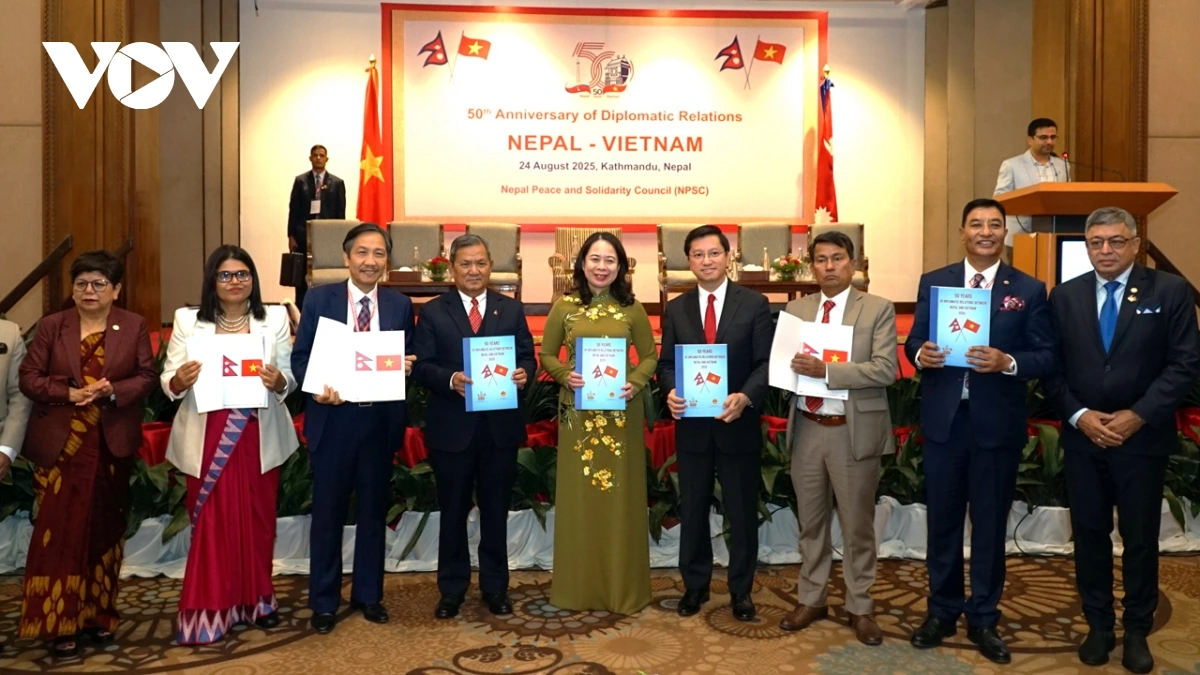 Lễ Kỷ niệm 50 năm thiết lập quan hệ ngoại giao Việt Nam Nepal