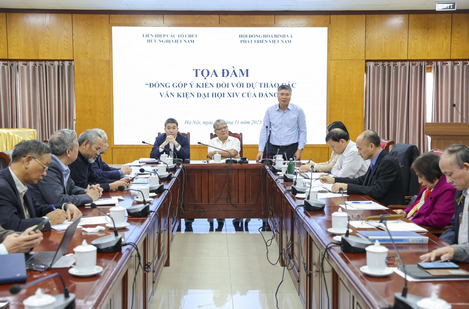 Hội đồng Hòa bình và Phát triển Việt Nam đóng góp dự thảo văn kiện Đại hội XIV của Đảng