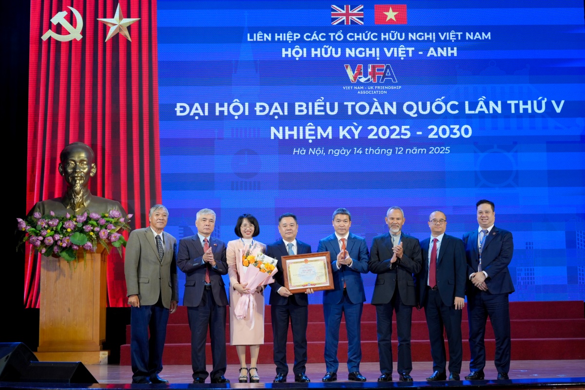 Đại hội Hội Hữu nghị Việt -Anh lần thứ V thành công tốt đẹp