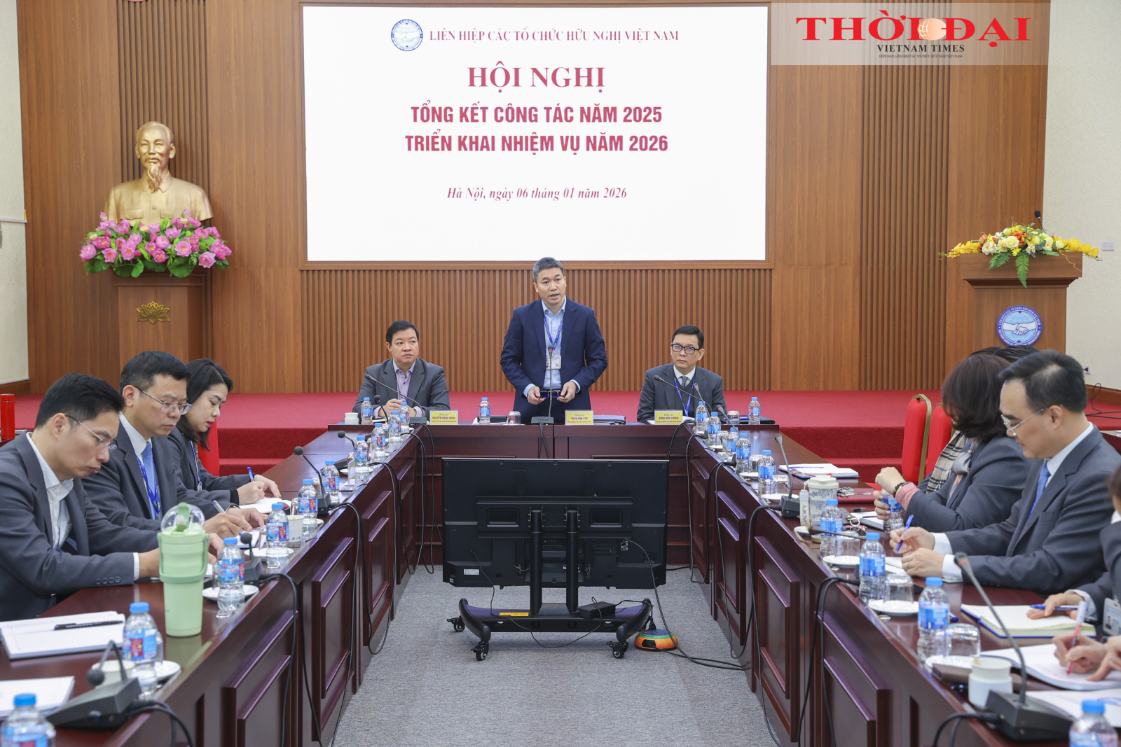 Viet Nam Union of Friendship Organizations Reviews 2025 Performance, Sets Tasks for 2026