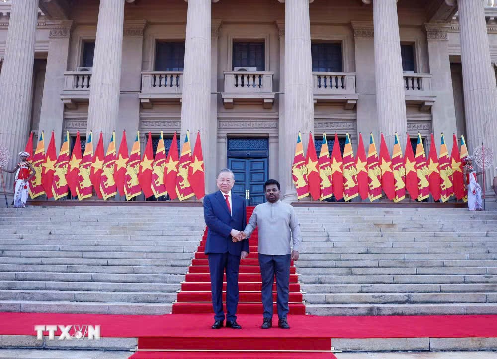 Việt Nam-Sri Lanka nâng cấp quan hệ Đối tác Toàn diệ