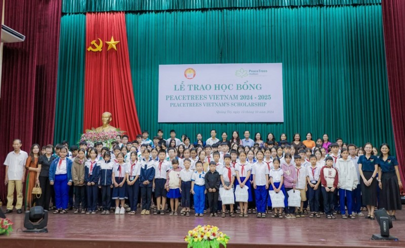 Peace Trees Viet Nam Supports Education Improvement in Quang Tri