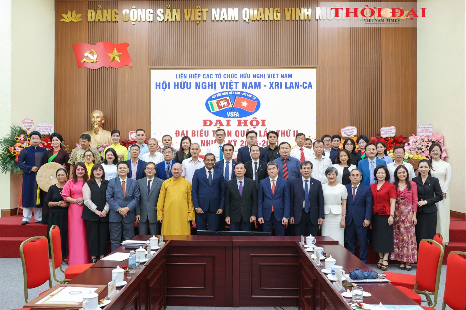 Hội hữu nghị Việt Nam - Sri Lanka nhiệm kỳ 2026-2031: Ưu tiên kết nối địa phương, doanh nghiệp và trường đại học