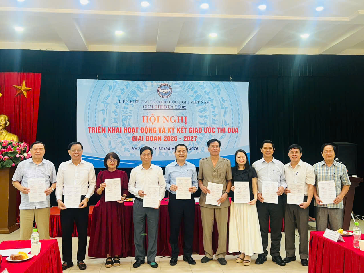 10 Liên hiệp địa phương ký giao ước phối hợp đối ngoại nhân dân giai đoạn 2026-2027
