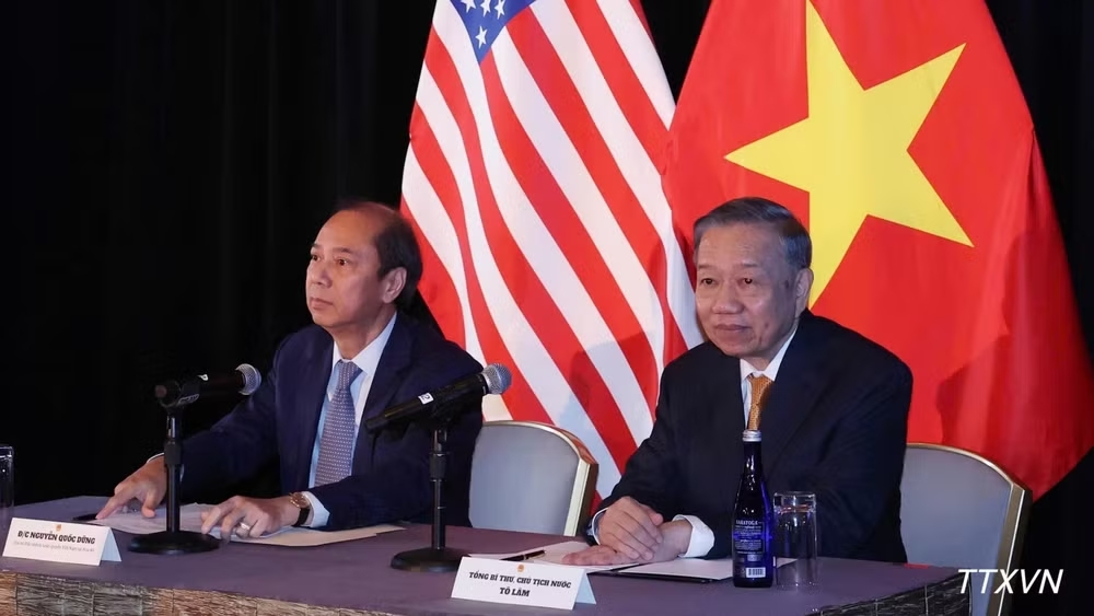 Tổng Bí thư, Chủ tịch nước Tô Lâm gặp gỡ chuyên gia, trí thức người Việt Nam tại Hoa Kỳ