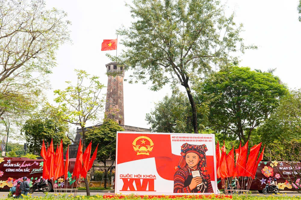 Kết thúc bỏ phiếu bầu cử, 34 địa phương đạt tỷ lệ cử tri đi bầu trên 99%